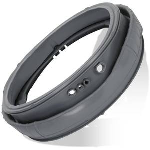 lot 2359 image: MDS65736906 Washer Door Bellow Gasket Boot Compatible with AP6888038, MDS47123620, PS12725309, MDS65736901, 4957462, (Gray)