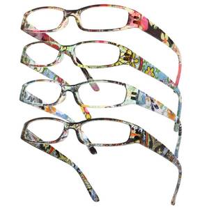 lot 2365 image: Gaoye 4-Pack Readers for Women, Blue Light Blocking Reading Glasses, Stylish Reading Glasses for Women in 4 Patterns 2.0