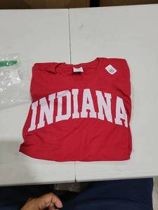 lot 2387 image: Indiana University Red T-Shirt XL