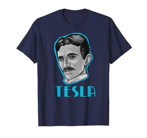 lot 2410 image: Nikola Tesla Tee Shirt T-Shirt small red