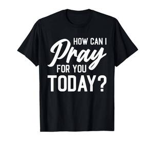 lot 2421 image: How Can I Pray for You Today T-Shirt XL purple