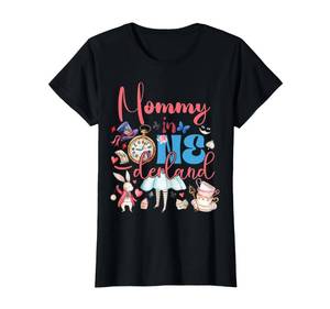 lot 2440 image: Alice Mommy in ONEderland Birthday Family T-Shirt 2XL