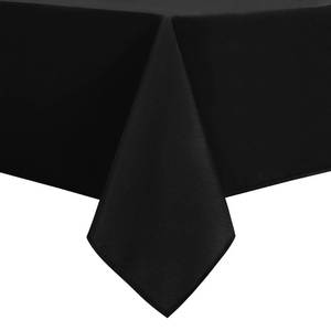 lot 2475 image: DWCN Rectangle Tablecloth - 60 x 84 Inch - Waterproof Stain and Wrinkle Resistant Washable Table Cloth, Decorative Fabric Table Cover for Kitchen Dining Room Party and Outdoor Use, Black