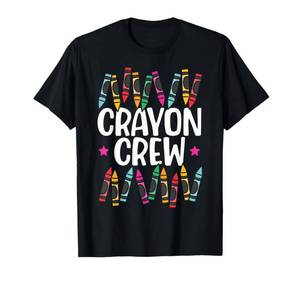 lot 2482 image: Crayon Crew Coloring Artistic Drawing Color T-Shirt 3XL