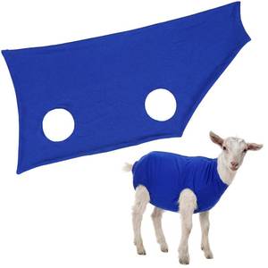 lot 2505 image: Hsei Spandex Goat Tube for Show Goats Show Livestock Supplies Goat Covers & Blankets(Large)