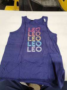lot 2513 image: Leo Rainbow Heart Print Tank Top medium