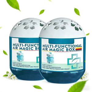 lot 2523 image: Air Magic Box, Indoor Air Purification Dust Removal Magic Box, Long-Lasting Air Freshener, Automatic Dust-Sucking for Home, Office, Bedroom, Pet Areas(2PCS)