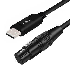 lot 2534 image: Jhoinrch USB to DMX Interface Adapter Cable with FT232RNL Chip Support FreestylerQLC DmxcontrolSoundswitchLightkeyLightjams