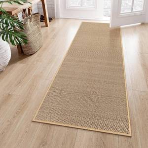 lot 261468 image: Lahome Farmhouse Carpet Runners for Hallway 6ft, 2x6 Washable Runner Rug Non Slip for Entryway Indoor, Neutral Non Shedding Kitchen Mats for Floor Entry Bathroom, Beige