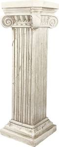 lot 361403 image: Retails for $230 38 Tall Roman Column with Base Roman Pillar Greek Column Magnesium Oxide Large Size Statue Sculpture Pedestal Stand Holder for Indoor Outdoor Wedding Birthday Party Decor