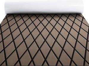 lot 361422 image: Retails for $150 FOCEAN Boat Flooring EVA Foam Boat Decking Self-Adhesive Marine Mat for Motorboats Jon Boats Kayak Bass Boat Garden Floor