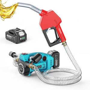 lot 361434 image: Retails for $120 SEESII Diesel Transfer Pump Battery Powered 12GPM Cordless Electric Fuel Transfer Pump Kit w 4.0Ah Battery & Auto-Stop Nozzle, 2 Hoses & Filter for Diesel Kerosene Portable Fueling on Farm Boat Home