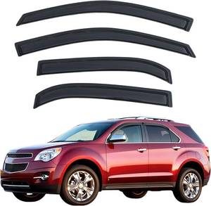 lot 461297 image: Rain Guards Compatible with 2010-2017 Chevy(Chevrolet) Equinox, Acrylic Slim Style Window Visor Rain Guard, Side Window De ector for Chevy Equinox Accessories 4Pcs, 2011 2012 2013 2014 2015 2016