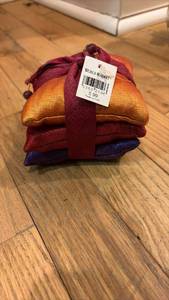 lot 59225 image: World Market Mini Decorative Pillows  Made in India - Retail $6