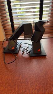 lot 59260 image: Set of 2 Modern Metal Desk Lamps - Retail $75