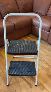 lot 59271 image: Cosco Two Step Folding Step Stool with Handle - Retail $25