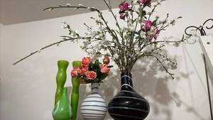 lot 59277 image: Decorative Ceramic Vase Collection Set - Retail $25