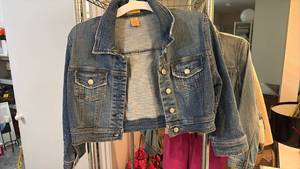lot 60829 image: Denim Jacket Button Front - Retail $25