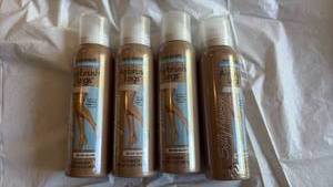 lot 60837 image: Sally Hansen Airbrush Legs Makeup Set of 4 Bottles - Retail $25