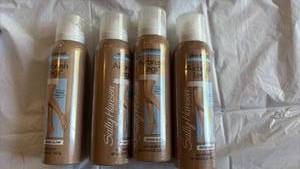 lot 60838 image: Sally Hansen Airbrush Legs Water Resistant Leg Makeup Set of 4 - Retail $25
