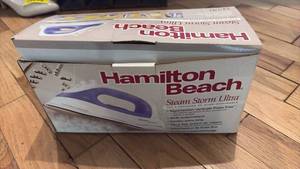 lot 60854 image: Hamilton Beach Steam Storm Ultra Iron - Retail $25