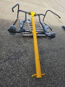 lot 4126 image: Outdoor Fitness Equipment Double Station Chest Press