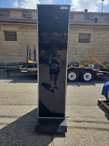 lot 4129 image: EMCOR Server Rack Cabinet with Accessories and Installation Kit