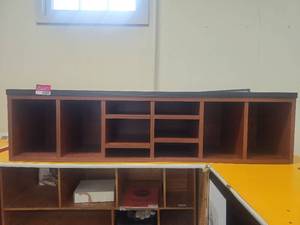 lot 20001 image: Wooden TV Stand Entertainment Center