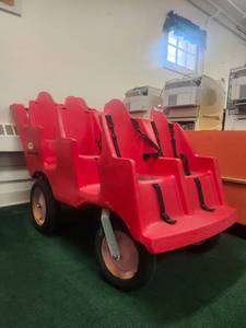 lot 20005 image: Angeles Bye-Bye Buggy 6-Passenger Stroller