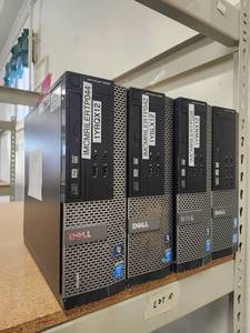 lot 20009 image: (4) Dell OptiPlex 3020 Desktop Computer with Intel Core i3