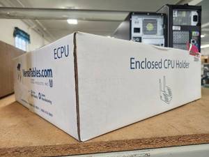 lot 20019 image: Enclosed CPU Holder Computer Stand