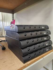 lot 20026 image: Tripp Lite Surge Protector Power Strip Multi-Outlet Units Lot of 5