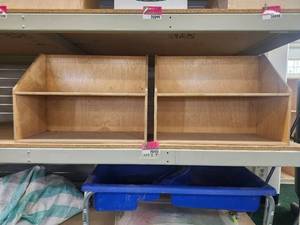 lot 20103 image: Whitney Keene New Hampshire Wooden Organizer Boxes with Compartments