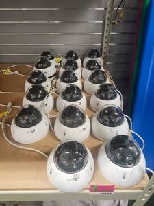 lot 20108 image: (17) IP Security Dome Camera System Lot
