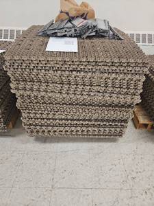 lot 20210 image: Modular Court Flooring Tiles - 360 Square Feet Coverage