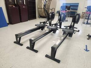 lot 4133 image: Concept2 Rowing Machine Set