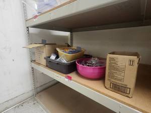 lot 20172 image: Assorted Hardware Lot - Bolts, Screws, Nuts and Fasteners