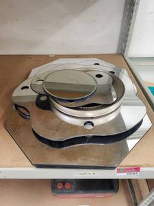 lot 20183 image: Glass Center Pieces and Serving Platters