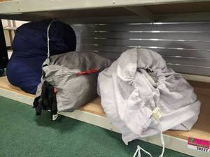 lot 20222 image: Duffle Bags Set with Drawstring Closure