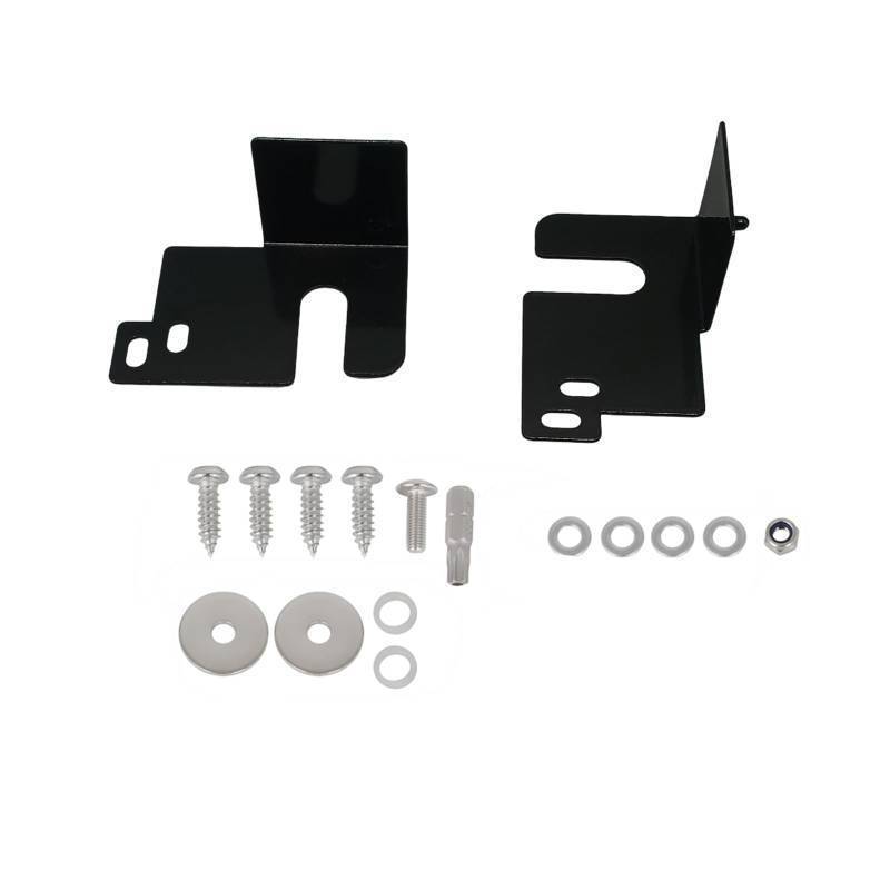 lot 35675 image: Tail Light Theft Deterrent Fit for 2017-2023 Ford F250 F350 F450 Super Duty Pickup - Powdercoat - Retail $46