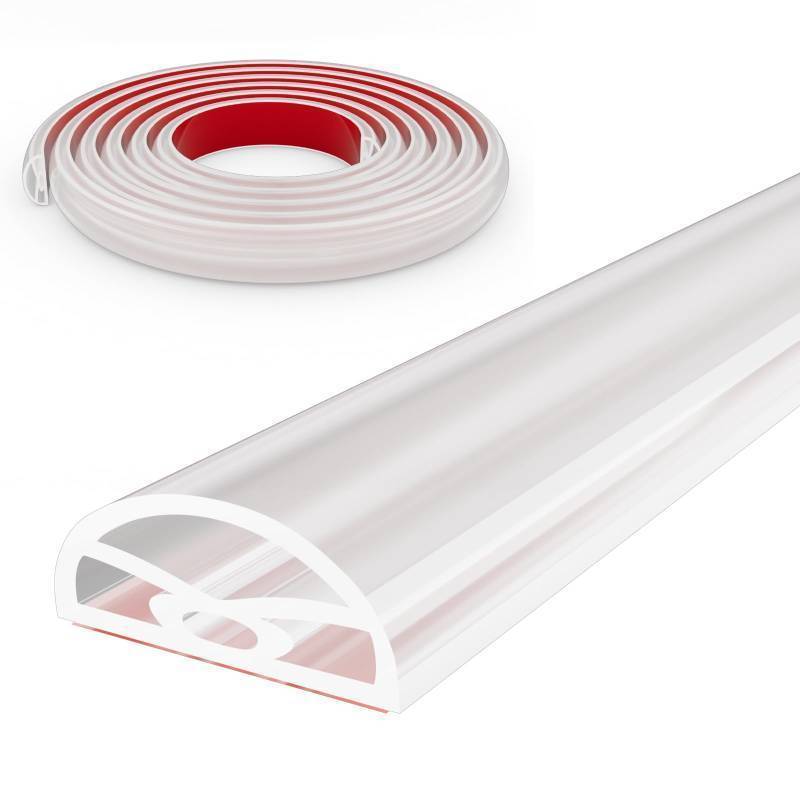 lot 35700 image: Transparent Shower Threshold Water Dam Stopper for Dry and Wet Separation, Self Adhesive Collapsible Walk in Shower Splash Guard Seal Strip, Silicone Sink Edge Water Barrier for Bathroom, Kitchen - Retail $25