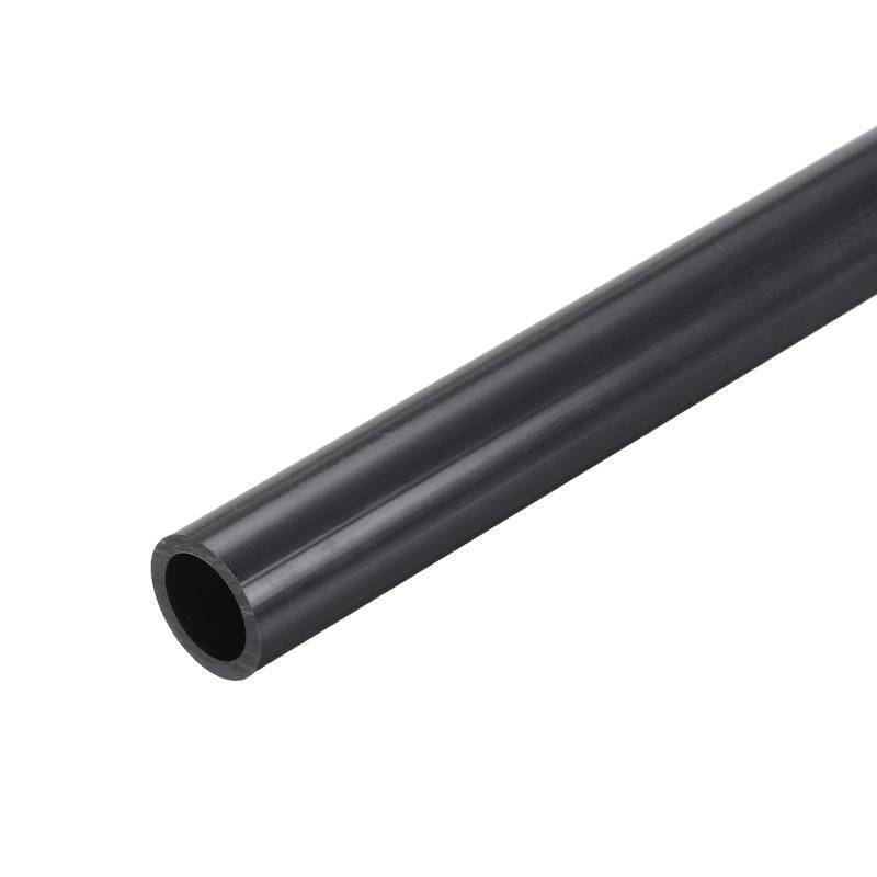 lot 35761 image: 2Pcs 0.87 Inch PVC Rigid Tube Round Pipe 16.6mm ID 22mm OD 12 High Impact for Water Pipe, Aquarium, Fish Tank, Greenhouse Garden, Deep Grey - Retail $9
