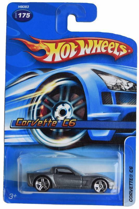 lot 35776 image: Hot Wheels Corvette C6, Gray #175 - Retail $31