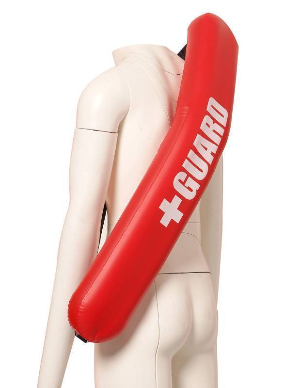lot 35783 image: Guard Inflatable Rescue Tube Float (Red)