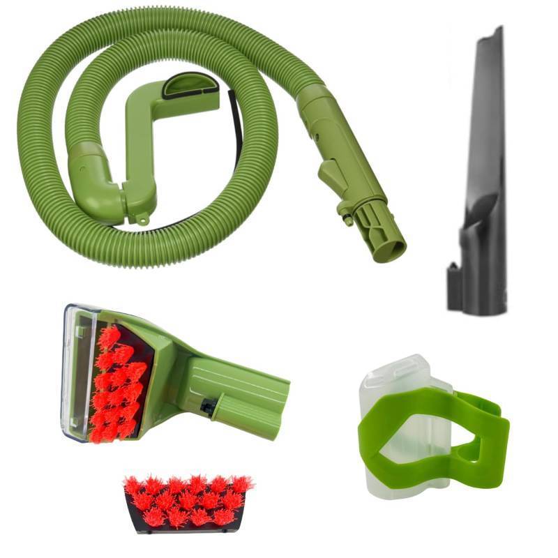 lot 45174 image: Little Green Machine Hose and Handle Replacement Parts for Bissell 1400B 1425 1400M 3353 3369 3in Cleaning Brush, Cleaning Tool, Gap Brush, Cleaning Hose Component Part Number 2037152 - Retail $34