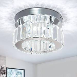 lot 36445 image: Flush Mount Ceiling Light Fixture LED Mini Chandeliers with Crystals Hallway Light Mini Modern Crystal Chandeliers Bedroom Chandelier for Bathroom Kitchen Office - Retail $31