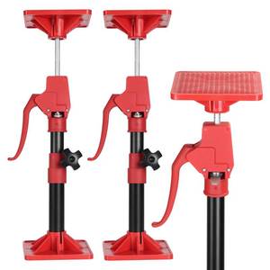 lot 36454 image: Cabinet Jacks for Installing Cabinets, 11.8 to 23.5 Third Hand Tools Adjustable Support Pole, 3rd Hand Support System for Upper Cabinet Installation, Each 78 LB Capacity, 2 Pack - Retail $38
