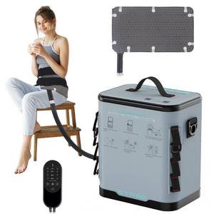 Cold Therapy Machine with Programmable Timer, Portable Ice Machine for Hip After Surgery, Hip Replacement Recovery System, Cryotherapy Pain Relief with Compression Pad - Retail: $159