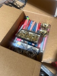 lot 23191 image: Box of New Candle Sticks & Holders