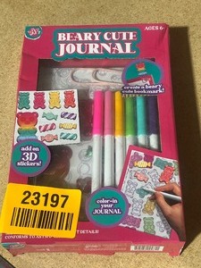 lot 23197 image: New Beary Cute Journal
